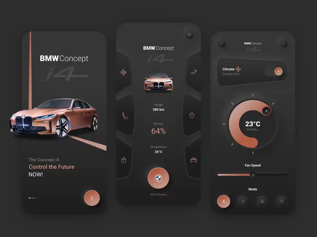 BMW Smart App Design | Berkan
